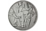 Монету Габона украсил слоненок