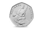 Белочка Наткин танцует на британской монете