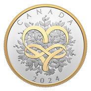 Канадский МД посвятил новую монету вечной любви и семейной верности