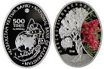 Овальную монету «Саксаул» отчеканили в Казахстане