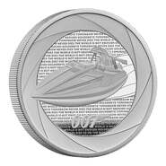 Британский МД представил коллекционную монету с катером Q Джеймса Бонда