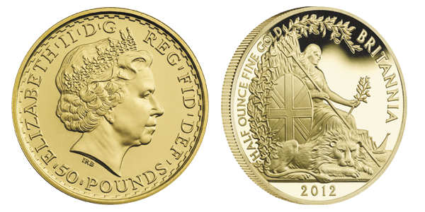 25-летие выпуска монеты «Британия»