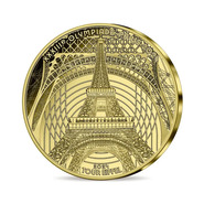 Эйфелева башня предстала на очередных «олимпийских» монетах