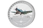 Монета «Корсар» стала частью серии «История авиации»