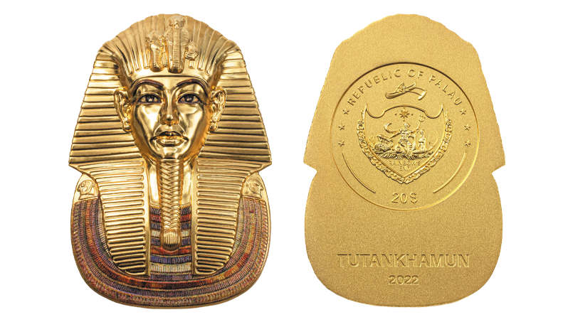 Юбилейная 3D-маска Тутанхамона