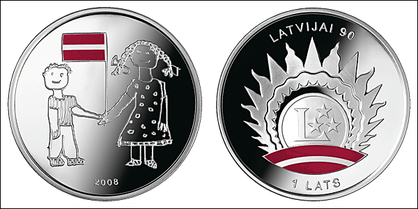 Латвии 90