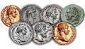 Монеты золотого периода Римской империи
