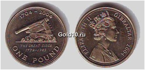 Монета Гибралтара