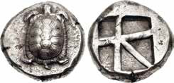 Серебряная тетрадрахма (богиня с улыбкой), Афины, 460–455 гг. до н.э. Вес – 17,07 г