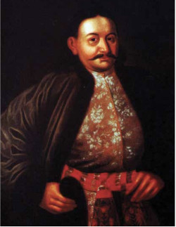 Боярин князь Ф.Ю. Ромодановский. Портрет неизвестного художника XVIII в.