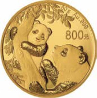 Монета "Китайская панда"