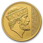 Банк Абхазии посвятил новую монету первому правителю Абхазского царства Апсха Леону